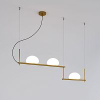 Подвесной светильник Eurosvet 70145/3 латунь фото