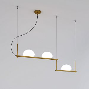 Подвесной светильник Eurosvet 70145/3 латунь фото