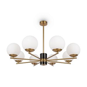 Люстра на штанге Freya FR5230PL-08BS фото