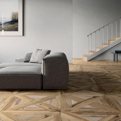 Керамогранит Flaviker Nordik Wood 0005047 Mansion Gold/Brown 20x120 фото 2