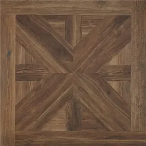 Керамогранит STN Ceramica Volte CAL5VOLEEDAA Nogal Marquetry MT 75x75 фото