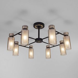 Люстра на штанге Eurosvet 70115/8 черный фото