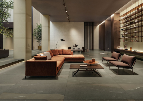 Керамогранит 610010002630 Metropolis Arcadia Brown Nat Rett 60x120 фото 2