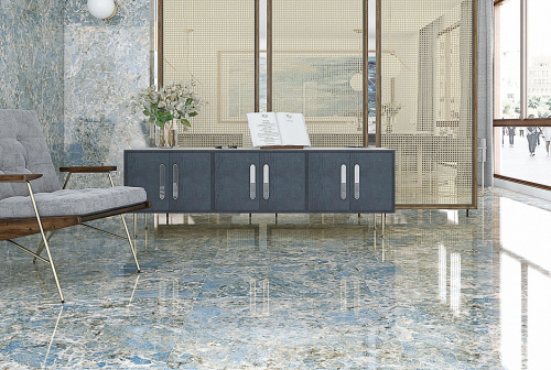 Керамогранит Arcana Les Bijoux Saphir-R Polished 79.3x79.3 фото 2