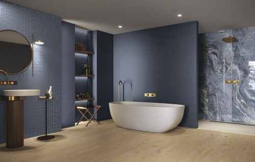 Керамогранит APE Blue Explosion Pol Rect 60х120 фото 2