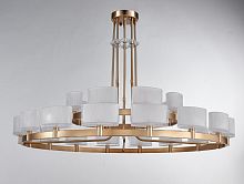 Люстра на штанге Newport 4338+16/C gold фото