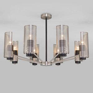 Люстра на штанге Eurosvet 70139/8 никель фото