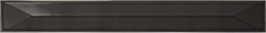 Керамическая плитка Equipe Vitral Axis Black 31158 5х40 фото