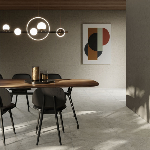 Керамогранит 610010002334 Metropolis Royal Ivory Nat Rett 80x80 фото 2