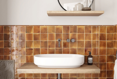 Керамическая плитка Equipe Hanoi 30018 Burnt Red 10x10 фото 2