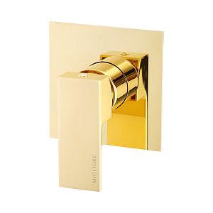 Смеситель скрытого монтажа Migliore Kvant Gold монокомандный, золото 25400 фото