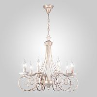 Подвесная люстра Eurosvet 22404/8 белый с золотом фото