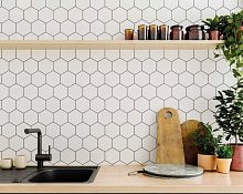 Керамогранит DNA Bee Off White 124259 11,5x10 фото