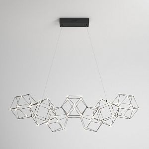 Подвесная люстра Eurosvet 90168/7 черный жемчуг фото