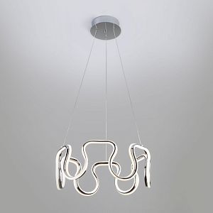 Подвесная люстра Eurosvet 90171/2 хром фото