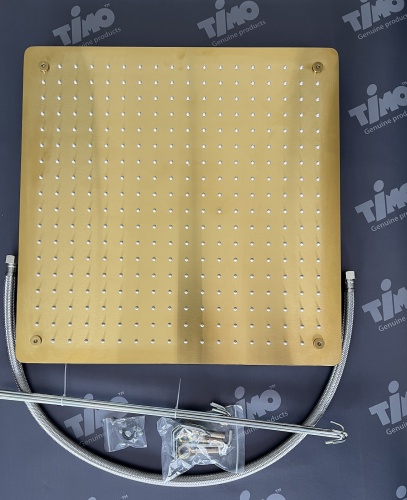 Душевая система встроенная с термостатом Timo Petruma SX-5029/17SM золото матовое фото 2