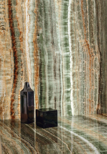 Керамогранит Rex Ceramiche Eccentric Luxe 778841 Mint Glossy 9mm 60х120 фото 2