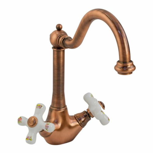 Смеситель для кухни Migliore Provance, медь 18299