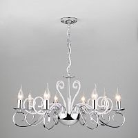 Подвесная люстра Eurosvet 60090/8 хром фото