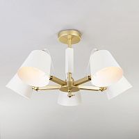 Люстра на штанге Eurosvet 70083/5 золото фото