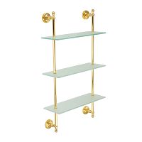 Витрина Migliore Mirella настенная 40х72 см, стекло/золото 17313 фото