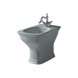 Artceram Civitas Биде напольное 36x54 cм, 1 отверстие, цвет: серый фото