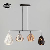 Подвесной светильник Eurosvet 50090/4 черный Smart фото