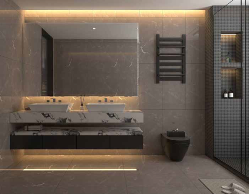 Керамогранит Basconi Home BHW-0016 Karna Brown Polished (Sinking Ink) 60х120 фото 2