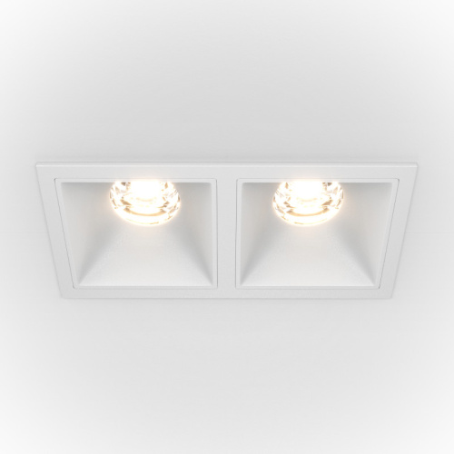 Встраиваемый светильник Maytoni Technical DL043-02-10W4K-SQ-W