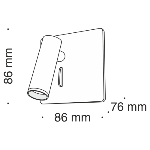 Настенный светильник (бра) Maytoni Technical C040WL-L3W3K фото 5