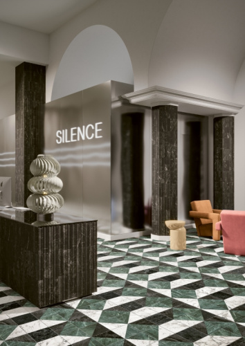 Керамогранит 41ZERO42 Dandy 4101195 Flag White Green 18,6х18,6 фото 2