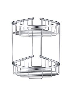 Полка угловая двойная Timo Nelson 150082/00 хром фото