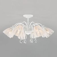 Люстра на штанге Eurosvet 30155/8 белый фото