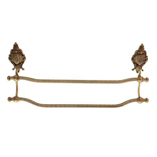 Полотенцедержатель Migliore Elisabetta двойной L60 см, бронза 17006