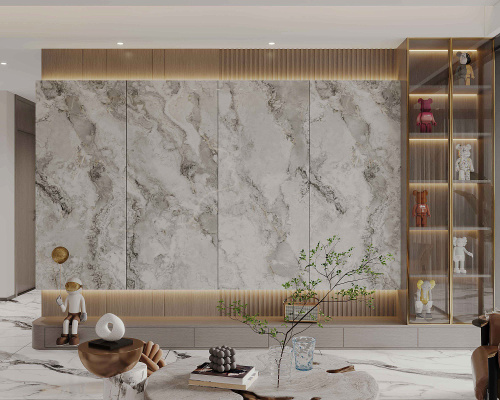 Керамогранит Basconi Home BHK-4004 Alessandra Shape Ink 120x300 фото 2