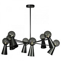 Люстра на штанге LOFT IT 10046/8 Black фото