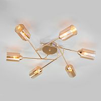 Накладная люстра Eurosvet 30167/6 золото фото