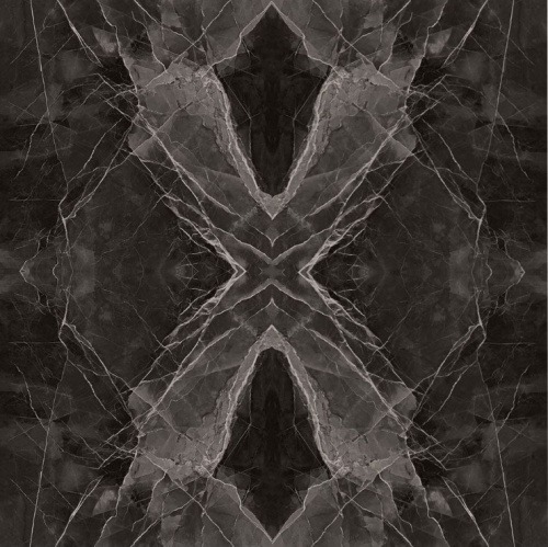 Kutahya Black Calacatta Book Match Kristal Rectified Parlak Nano 120x240 фото 2