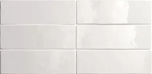 Equipe Artisan Настенная керамическая плитка White 6.5x20 глазурованный глянцевый фото
