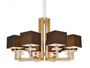 Подвесная люстра Newport 3208+1/C gold без абажуров фото