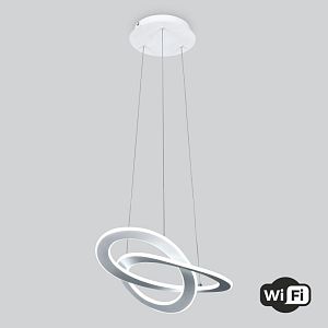 Подвесная люстра Eurosvet 90217/1 белый Smart фото