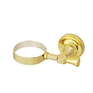 Держатель настенный Migliore Fortuna для мыльницы/стакана/дозатора/жидкого мыла, золото 27699 фото