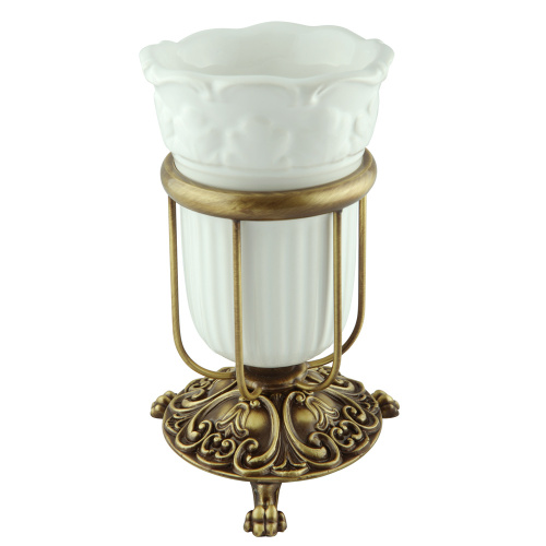 Cтакан настольный Migliore Elisabetta, керамика/бронза 16986