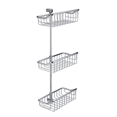 Решетка тройная Migliore Complementi L26xP15xH60 см, хром 22041