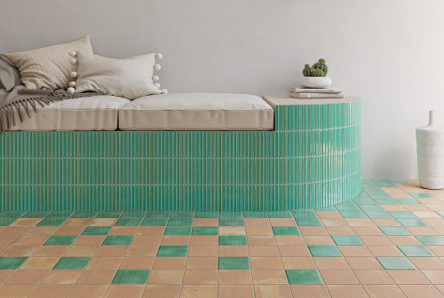 Керамогранит WOW Sweet Bars 130051 Turques Gloss 11,6х11,6 фото 2