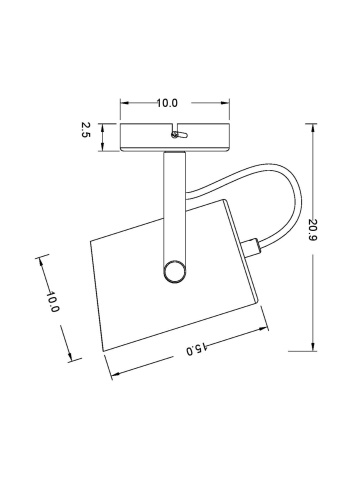 Настенный светильник (бра) Freya FR4004WL-01BBS фото 4