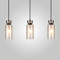 Подвесной светильник Eurosvet 50115/3 черный фото