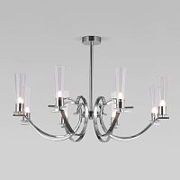 Люстра на штанге Eurosvet 60141/8 хром фото