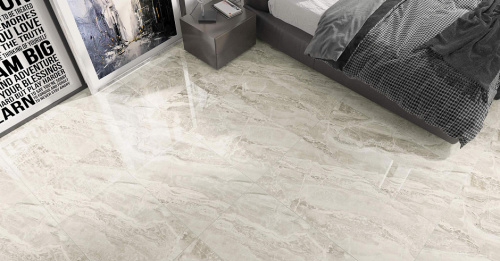 Керамогранит Kutahya Seramik Keops Latte Rectified Parlak Nano 60x120 фото 2