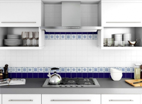 Плитка ABS0281 Blanco Milano Brillo 10х10 фото 2